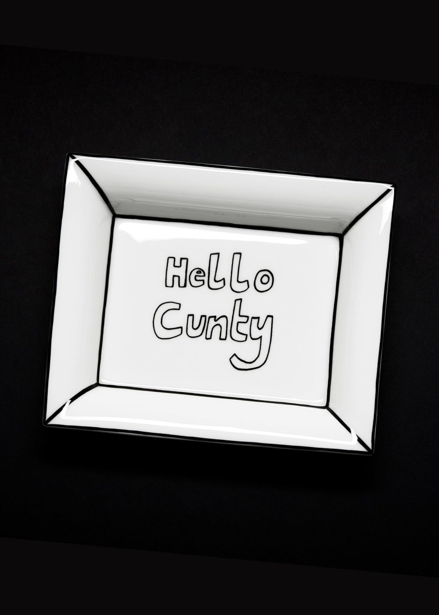 Interiors Bella Freud Hello Cunty Trinket Tray Salegracefulwear